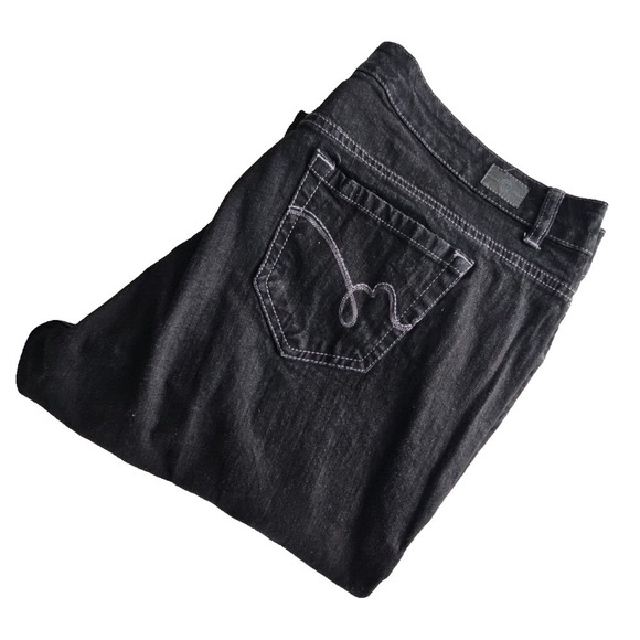 BandolinoBlu Jeans Women's 18W (41Wx29L) Mandie Black Stretch LB2207 YD-SBK - Picture 6 of 16